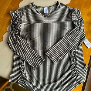 Striped Maternity Shirt